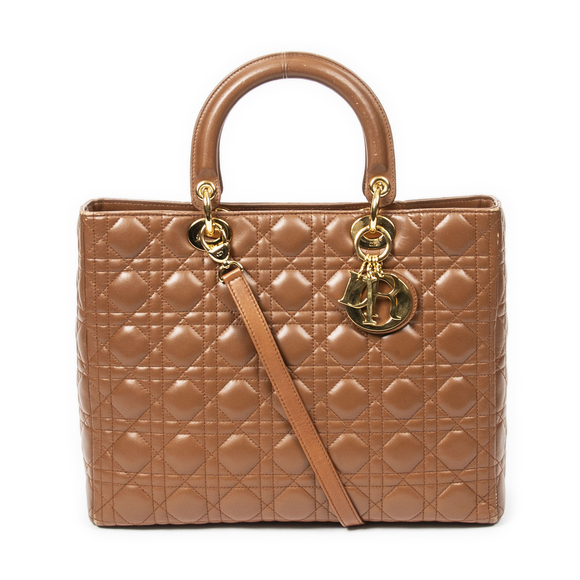 Dior Handbags - Dior Large Lady Dior Zip